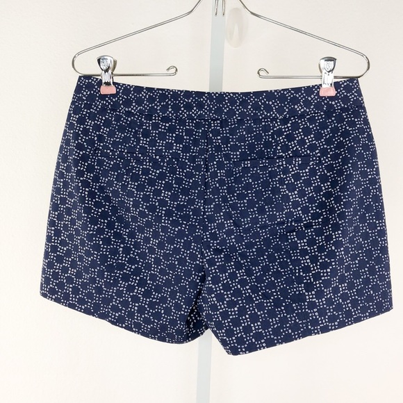 GAP Navy & White Printed Flat Front Shorts - Picture 3 of 6